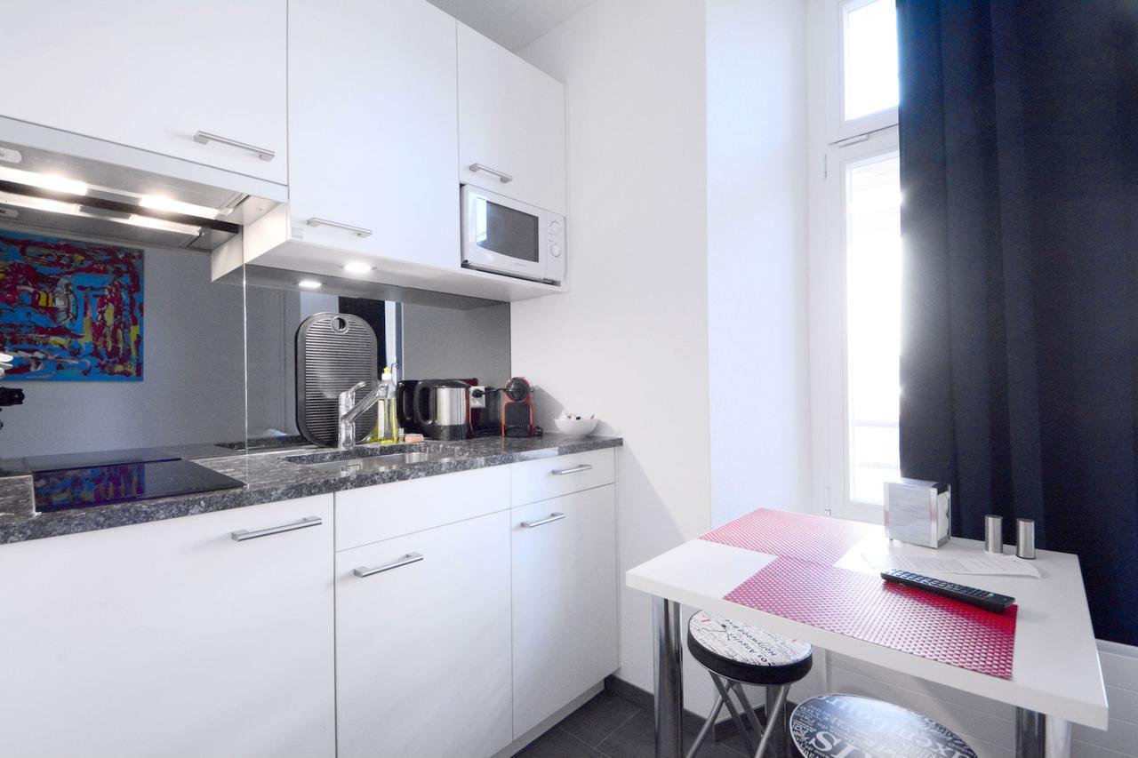 Hitrental Station Apartments Lucerna Exterior foto