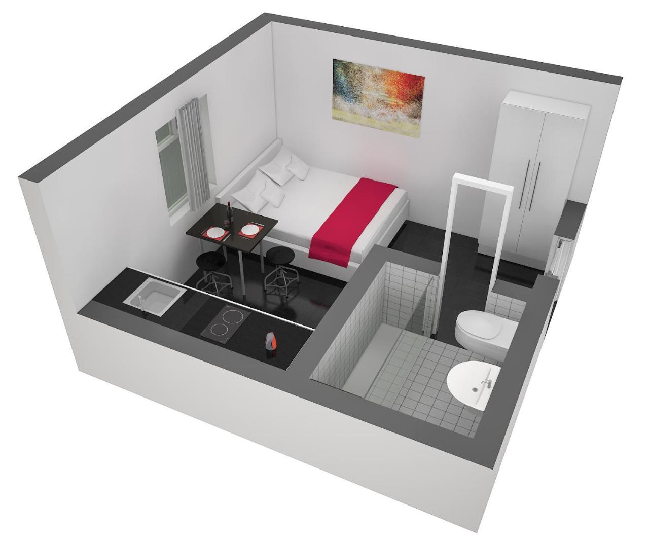 Hitrental Station Apartments Lucerna Exterior foto